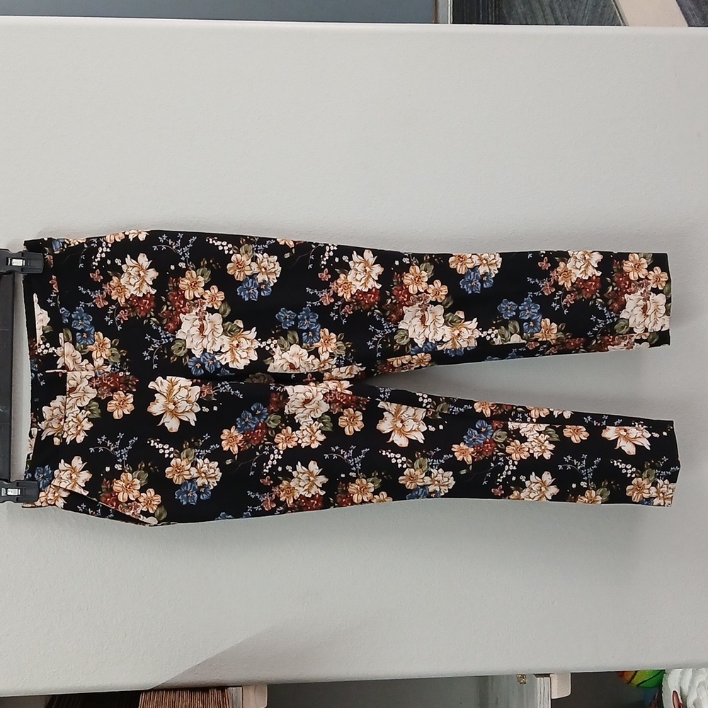 NWOT Jules & Leopold Womans Sz Sm/P FLORAL DRESS PANTS - Picture 1 of 6